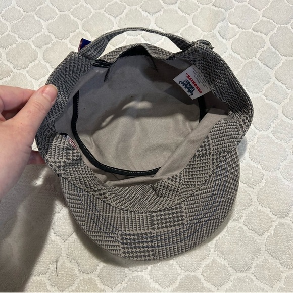 Chicago Cubs Hat Cap Woman's Houndstooth Strap Back MLB Baseball Fan Favorite - Picture 7 of 11